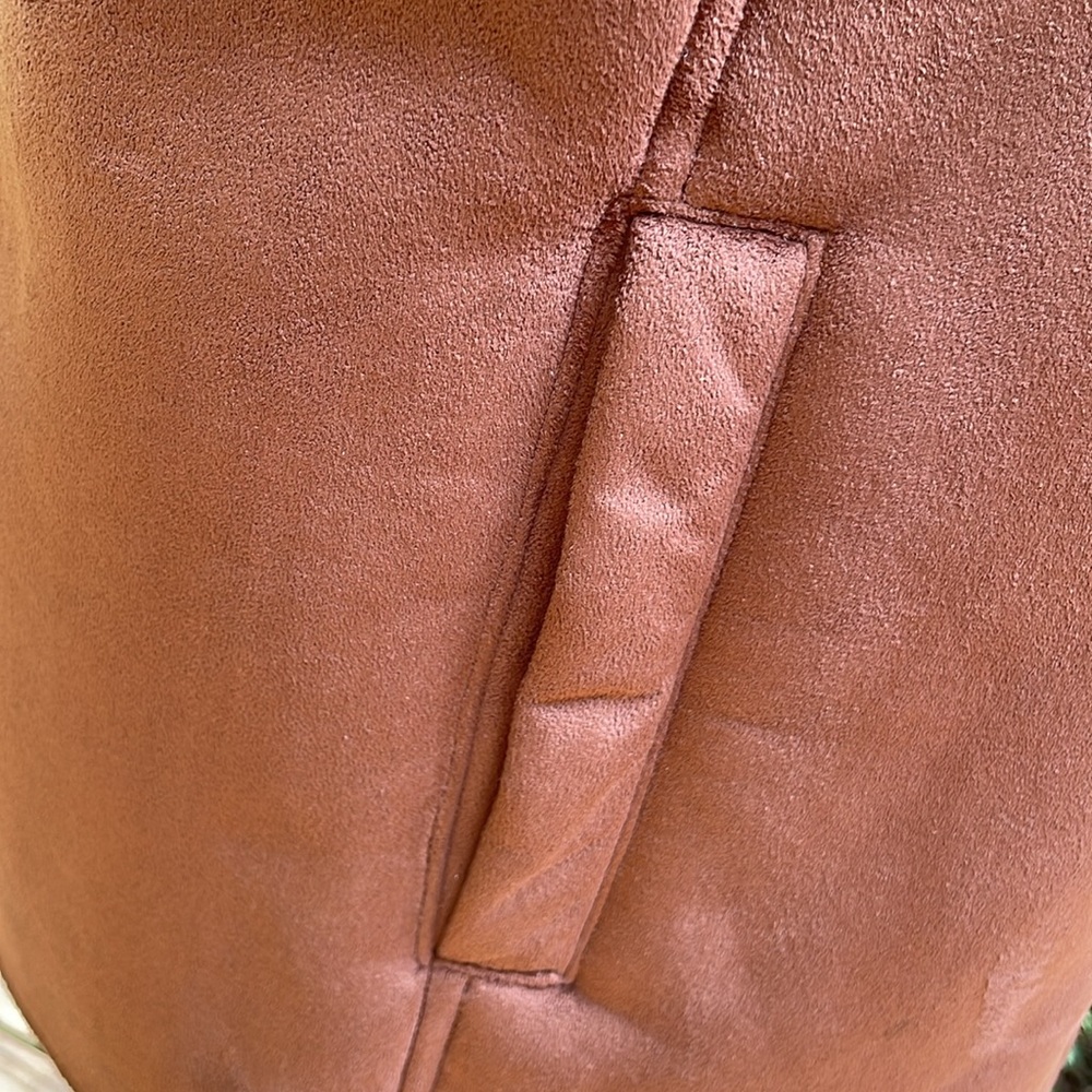 LAUREN RALPH LAUREN VEGAN SHERPA ZIP VEST M - Picture 9 of 15